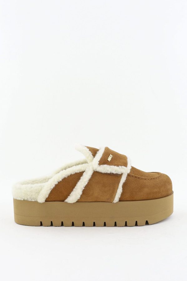 Nubikk loafers Teddy Chunky Fur (L) 21076300 cognac