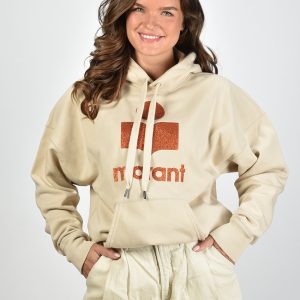 Marant Etoile trui Mansel SW0001FA-A1M77E Beige