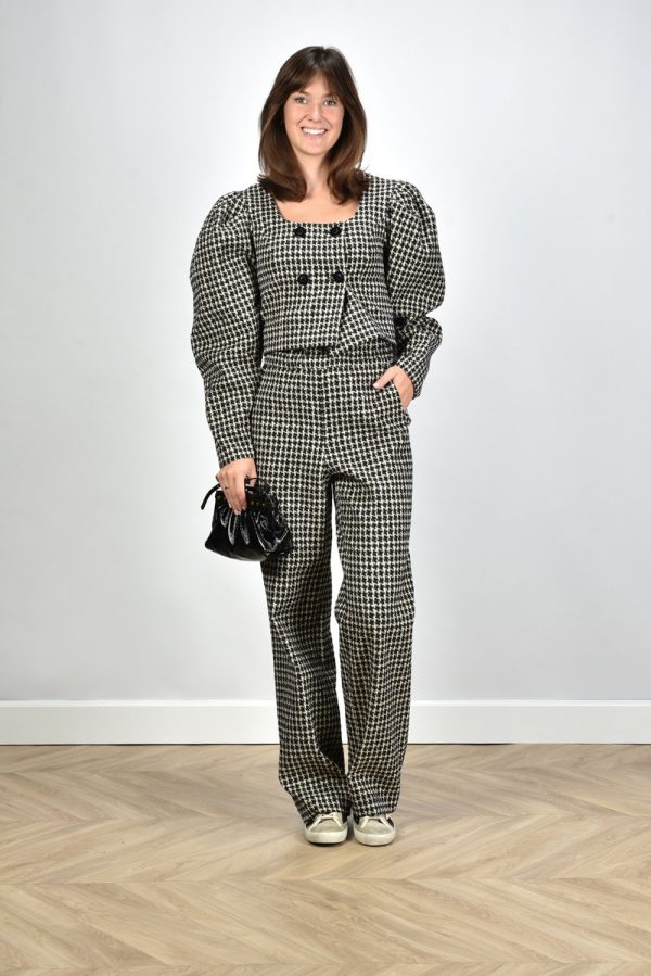 Sage & Ivy jack Dodo check zwart