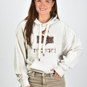 Marant Etoile trui Mansel SW0001FA-A3M01E ecru