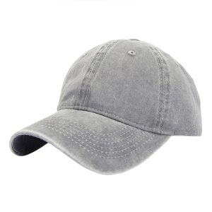 LGT JWLS Effen Baseball Cap met Faded Look - Grijs