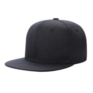 LGT JWLS Effen Hiphop Baseball Cap van Katoen - Zwart