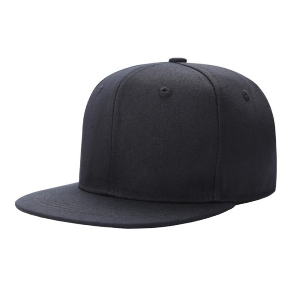 LGT JWLS Effen Hiphop Baseball Cap van Katoen - Zwart