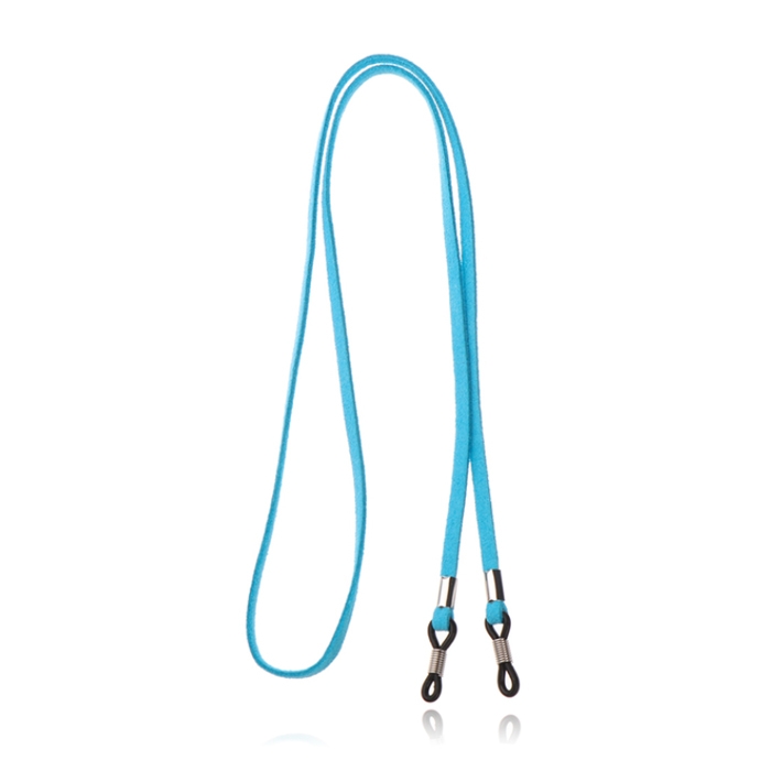 LGT Jewels Lichtblauw Elastisch PU Leren Koord voor Zonnebril of Leesbril 1 LGT Jewels Lichtblauw Elastisch PU Leren Koord voor Zonnebril of Leesbril