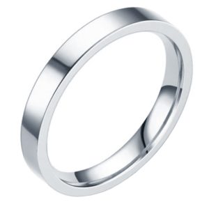 LGT Jewels smalle stalen ring Zilverkleurig 3mm-20mm