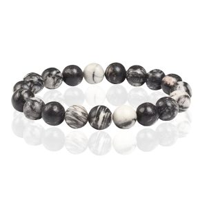 Memphis Natuursteen Armband 10mm - Picasso Stone