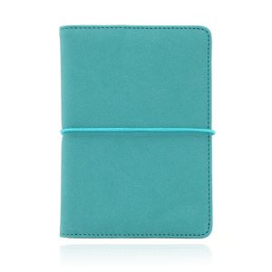 Paspoort Cover met elastiek - PU Leer Groen