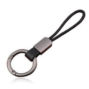 Sleutelhanger voor Mannen - Autosleutel Zwart