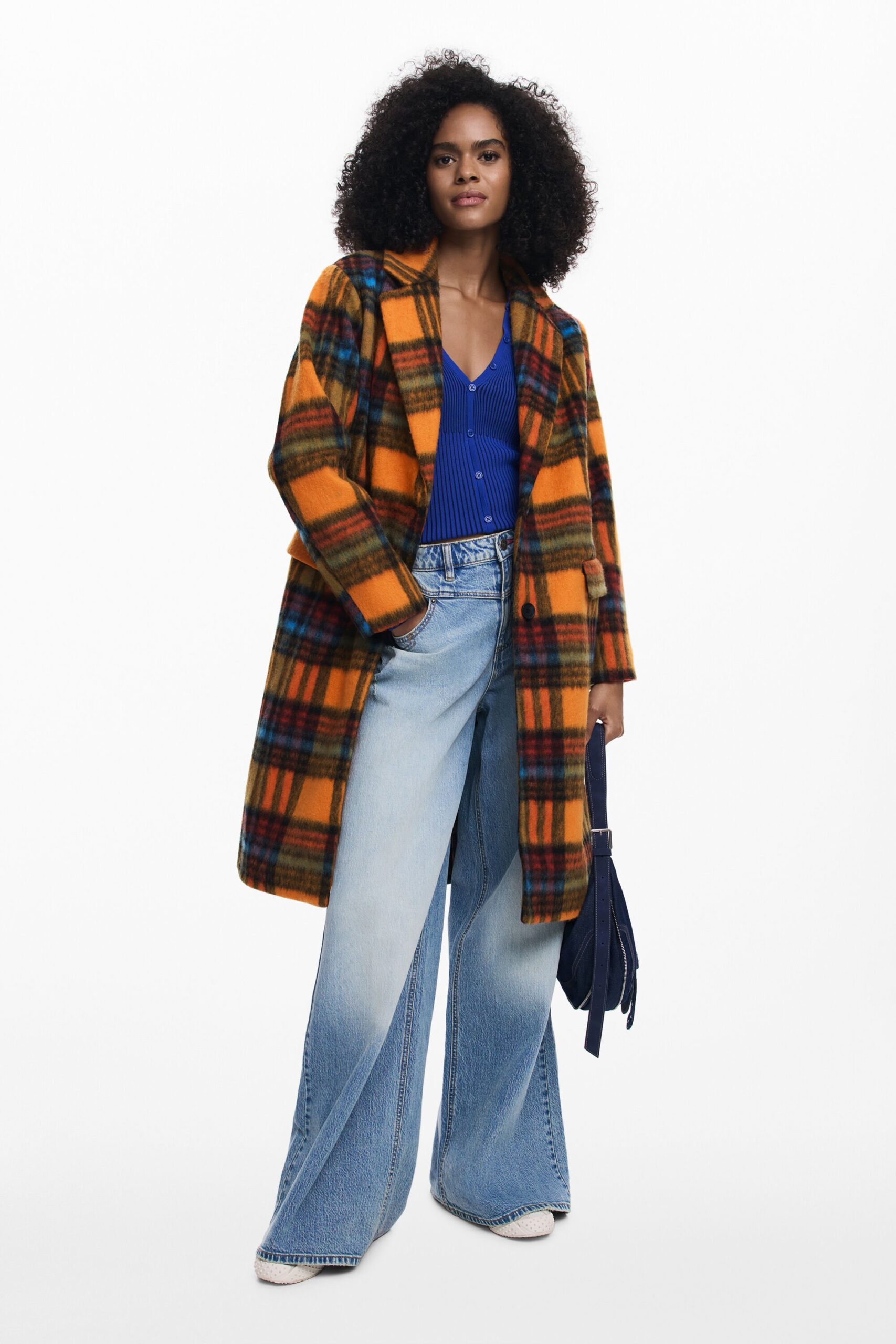 OVERSIZED RUITEN JAS - ORANGE - XL 1 OVERSIZED RUITEN JAS - ORANGE - XL