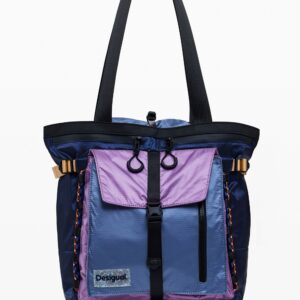 Grote nylon tote rugzak - BLUE - U