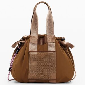 Medium omkeerbare nylon tas - RED - U