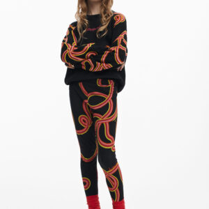 Legging met slangenprint - BLACK - L