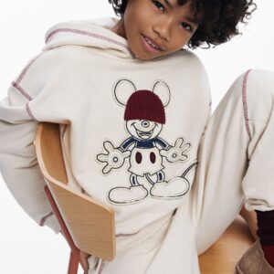 Mickey Mouseâ„¢ sweatshirt met capuchon - WHITE - 3/4