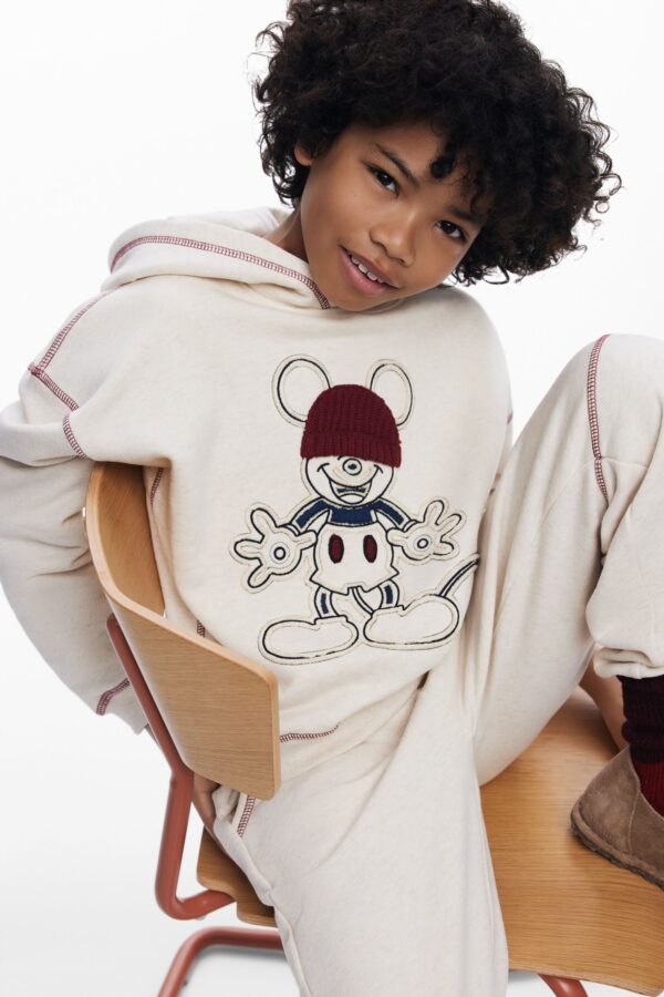 Mickey Mouse™ sweatshirt met capuchon - WHITE - 3/4