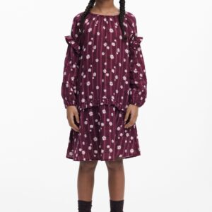 Boho bloemenjurk - RED - 9/10
