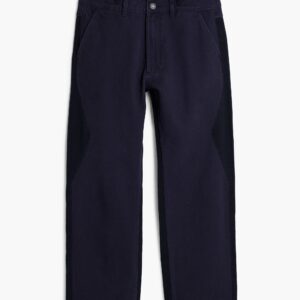 Jeans met dubbele tailleband - BLUE - 36