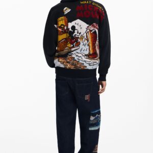 MICKEY™ SWEATER MET PRINT - BLACK - XL