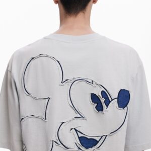 Denim T-shirt Mickey Mouse™ - BLACK - S