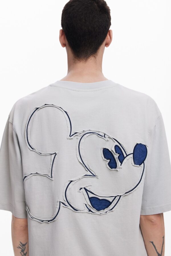 Denim T-shirt Mickey Mouse™ - BLACK - S