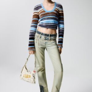 Gecombineerde spijkerbroek - BLUE - 40