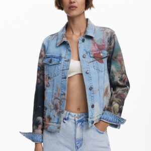 Frisse spijkerjas - BLUE - XL