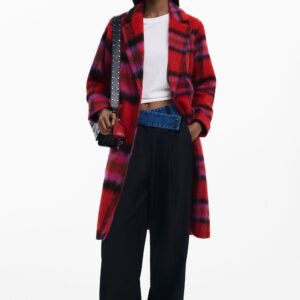Rode tartan jas - RED - XL