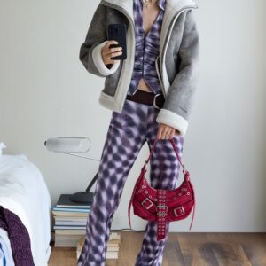 Dubbelzijdige jas - BLACK - M