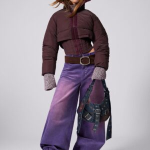 Gewatteerde corsetjas - RED - XL