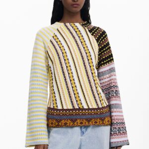Etnische trui - MATERIAL FINISHES - L