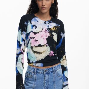 Trui ontworpen door Mr. Christian Lacroix - BLUE - XL