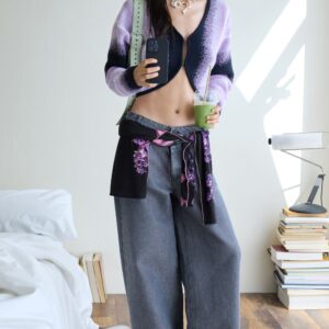 Gestreept vest - RED - S