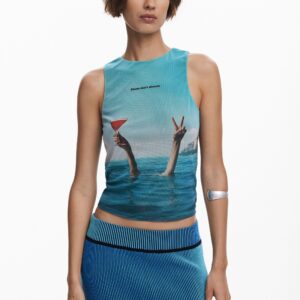 Zwemshirt zee - WHITE - S