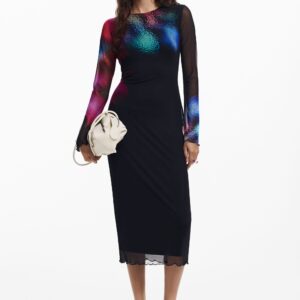 Jurk ontworpen door M. Christian Lacroix - BLACK - M