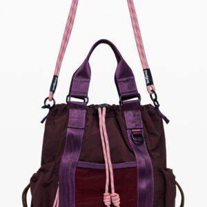 MEDIUM NYLON RUGZAK - RED - U