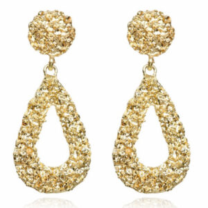 Cilla Chunky Druppel Oorbellen - Goudkleurig