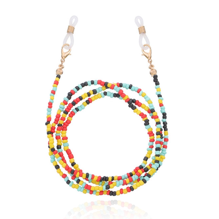 Deja Jewels Multicolor 4 Koord voor Zonnebril of Leesbril met Kraaltjes