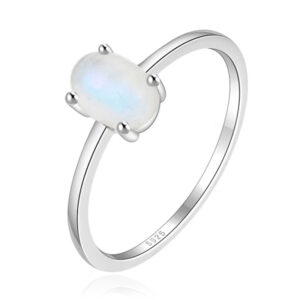 Elenza .925 Zilveren Ring met Opaalsteen-18mm