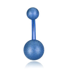 LGT JWLS Navelpiercing Matte afwerking - Blauw