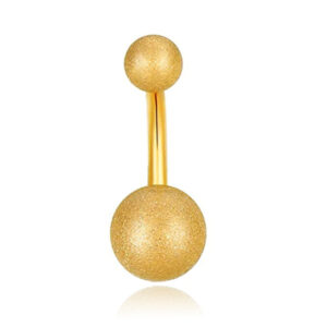 LGT JWLS Navelpiercing Matte afwerking - Goudkleurig