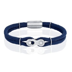 LGT JWLS Armband - Locomotief Blauw-19cm