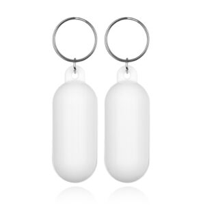 LGT JWLS Drijvende Sleutelhanger Wit - Mini Fender - Set van 2