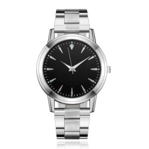 LGT JWLS Vintage Herenhorloge - Zilveren Stalen Band en Behuizing