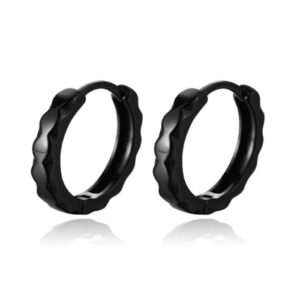 LGT JWLS Wave Oorbellen - Zwart