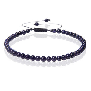 Memphis No.1 Armband - 4mm Blue Sandstone