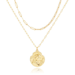 Multilayer Ketting Coin LGT JWLS - 2 lagen