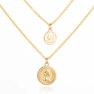 Multilayer Ketting Coins 2 LGT JWLS - 2 lagen