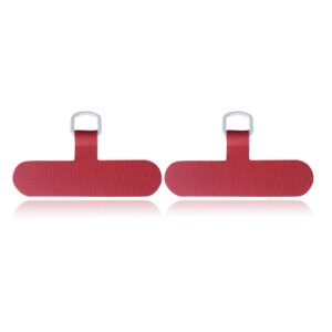 Telefoonpatch Rood - Set van 2 stuks