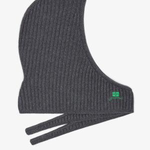 Ganni balaclava A6925 charcoal grey