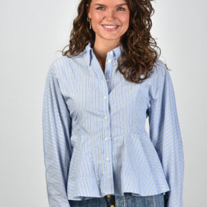 Ganni blouse W0824 lavender lustre