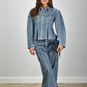 Ganni jack J1845 mid blue stone